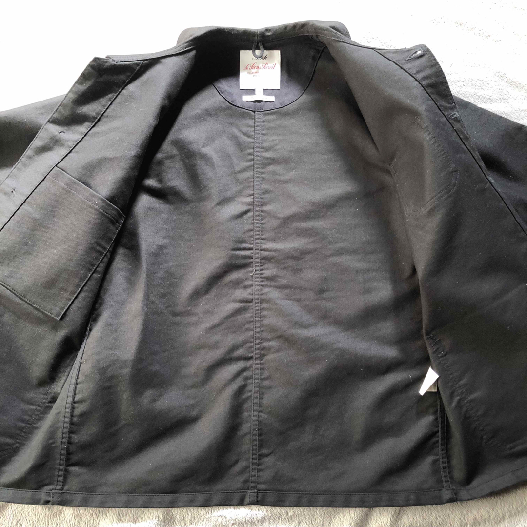 ルサンパレイユ ブラックモールスキン アニ別注 38 メンズのジャケット/アウター(カバーオール)の商品写真
