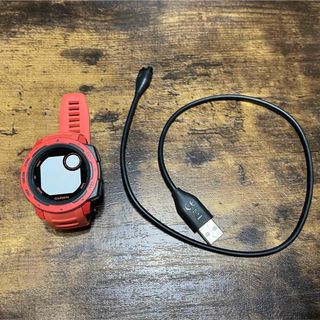 ガーミン(GARMIN)のGARMIN アウトドアウォッチ INSTINCT FLAME RED(その他)