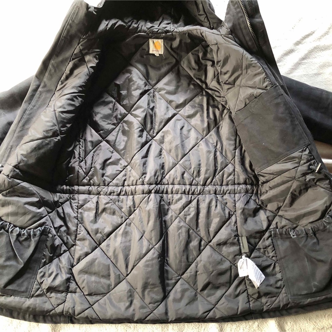 carhartt(カーハート)のカーハート シベリアンパーカー ブラック S メンズのジャケット/アウター(モッズコート)の商品写真
