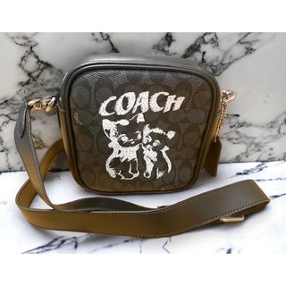 COACH - COACH  コーチ　ネコ　猫　ショルダー　シグネチャー　未使用品