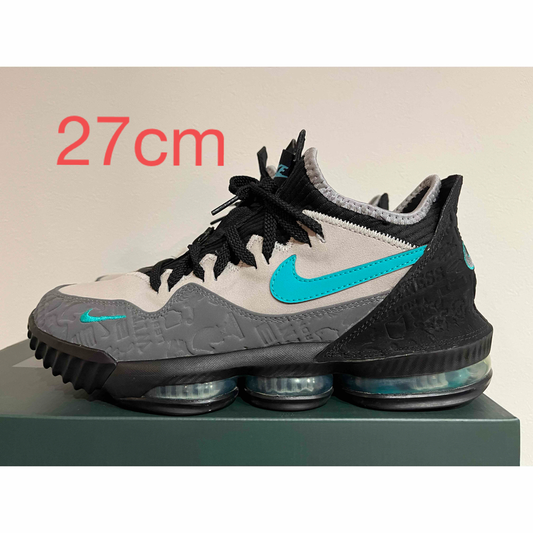 NIKE(ナイキ)のatmos × Nike LeBron 16 Clear Jade 27cm メンズの靴/シューズ(スニーカー)の商品写真