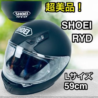 SHOEI - 超美品！ SHOEI　フルフェイスヘルメット　RYD マットブラック　Lサイズ