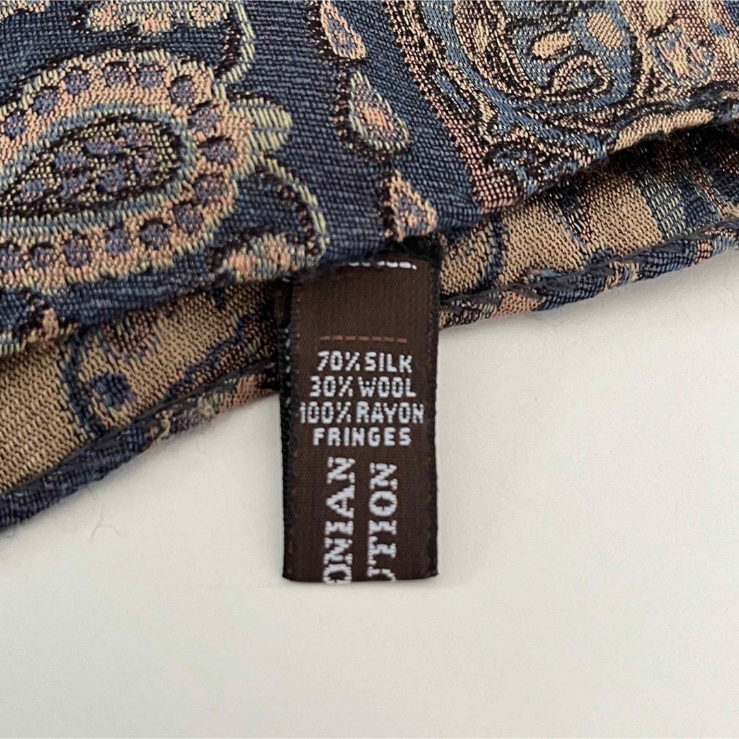 イタリア製　smisonian institution 　シルク　スカーフ レディースのファッション小物(バンダナ/スカーフ)の商品写真
