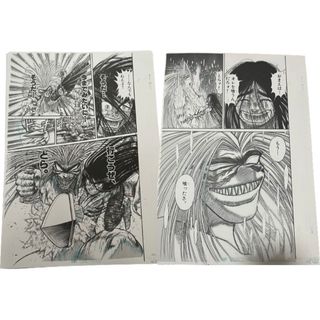 藤田和日郎 原画展 複製原稿 複製原画 うしおととら 蒼月潮 とら サイン 漫画(絵画/タペストリー)