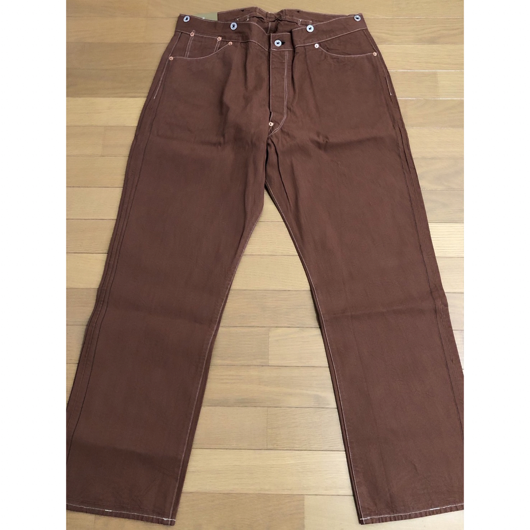 Levi's(リーバイス)のLVC 1870'S DUCK WAISTALL NAPLES BROWN  メンズのパンツ(デニム/ジーンズ)の商品写真