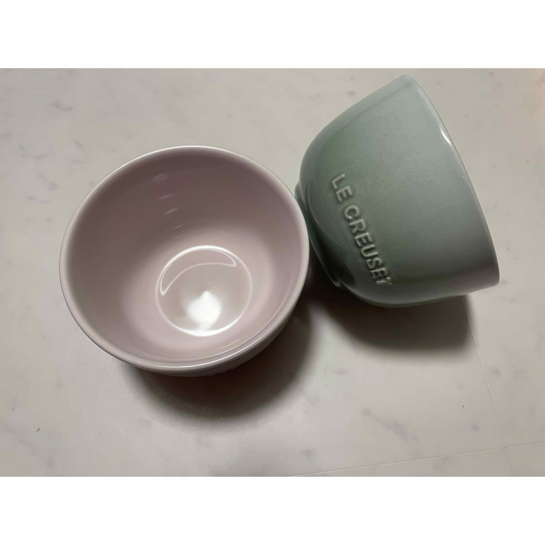 LE CREUSET(ルクルーゼ)のLE CREUSET Sphere Rice Bowl 2セット インテリア/住まい/日用品のキッチン/食器(食器)の商品写真