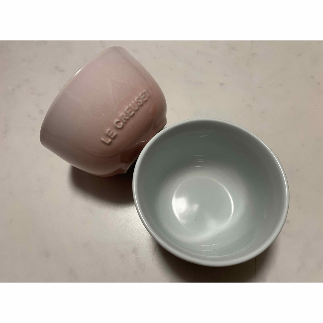 LE CREUSET(ルクルーゼ)のLE CREUSET Sphere Rice Bowl 2セット インテリア/住まい/日用品のキッチン/食器(食器)の商品写真