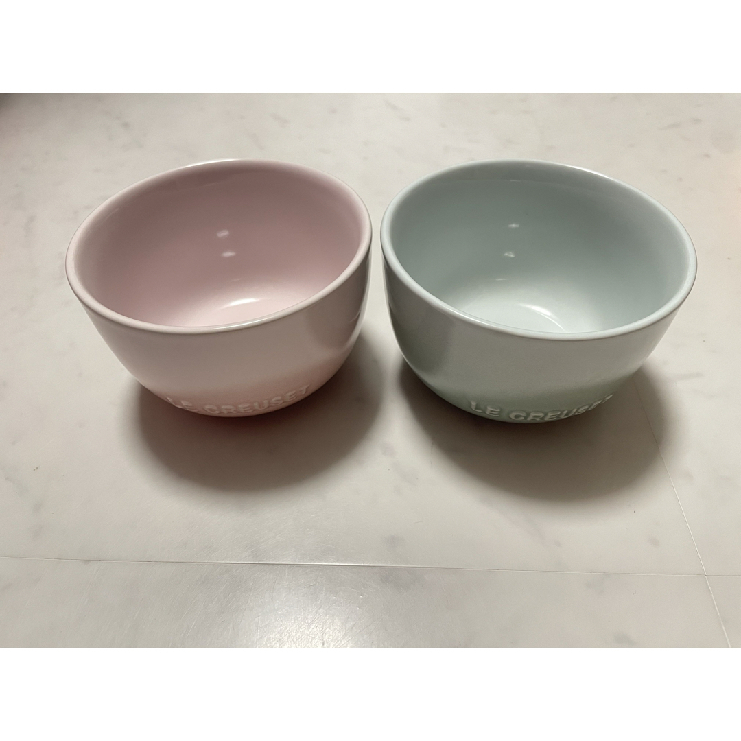 LE CREUSET(ルクルーゼ)のLE CREUSET Sphere Rice Bowl 2セット インテリア/住まい/日用品のキッチン/食器(食器)の商品写真