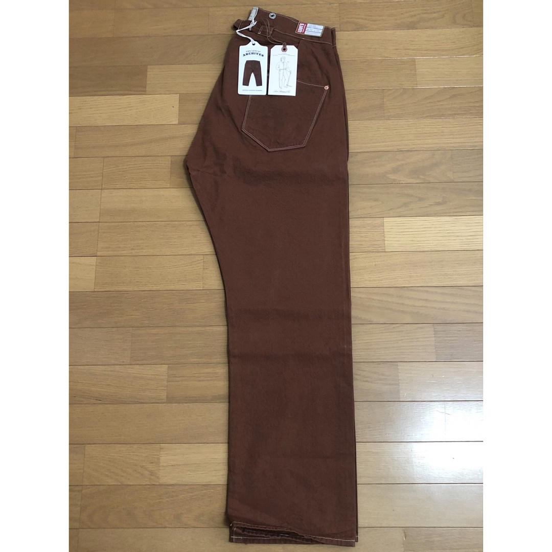 Levi's(リーバイス)のLVC 1870'S DUCK WAISTALL NAPLES BROWN  メンズのパンツ(デニム/ジーンズ)の商品写真