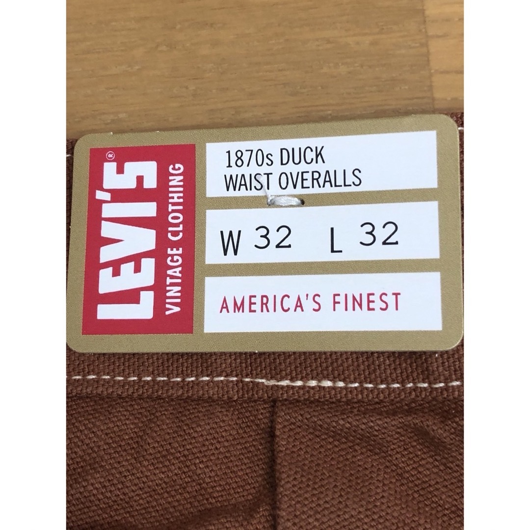 Levi's(リーバイス)のLVC 1870'S DUCK WAISTALL NAPLES BROWN  メンズのパンツ(デニム/ジーンズ)の商品写真