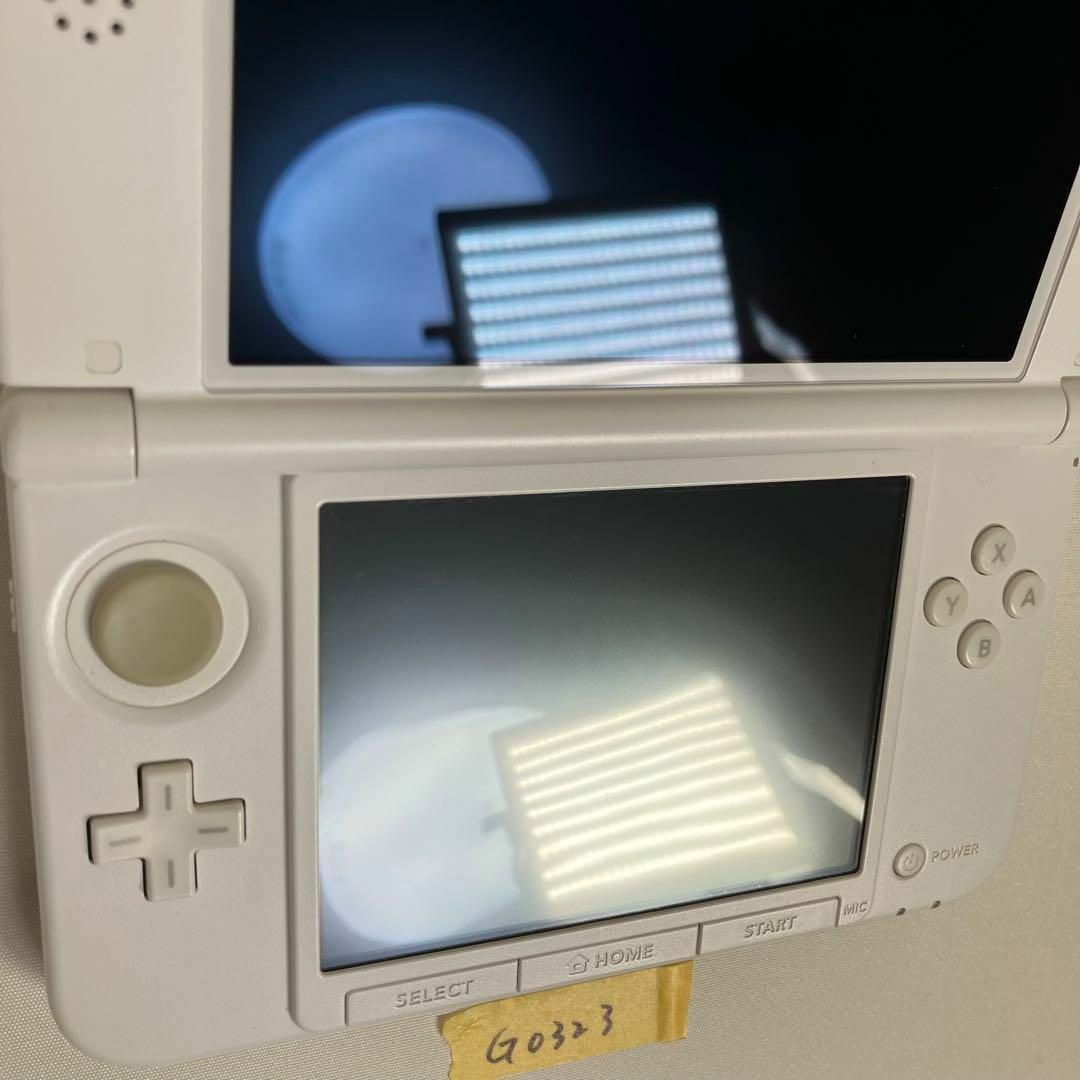 ニンテンドー3DS(ニンテンドー3DS)の【G0323】ニンテンドー3DS LL とびだせ どうぶつの森パック エンタメ/ホビーのゲームソフト/ゲーム機本体(携帯用ゲーム機本体)の商品写真