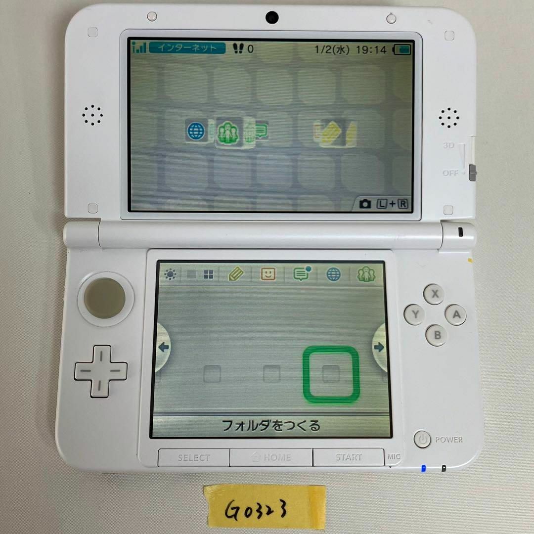 ニンテンドー3DS(ニンテンドー3DS)の【G0323】ニンテンドー3DS LL とびだせ どうぶつの森パック エンタメ/ホビーのゲームソフト/ゲーム機本体(携帯用ゲーム機本体)の商品写真