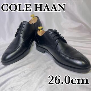 コールハーン(Cole Haan)の超美品 COLEHAAN 革靴 オックスフォード ヘンリー グランド スプリット(ドレス/ビジネス)