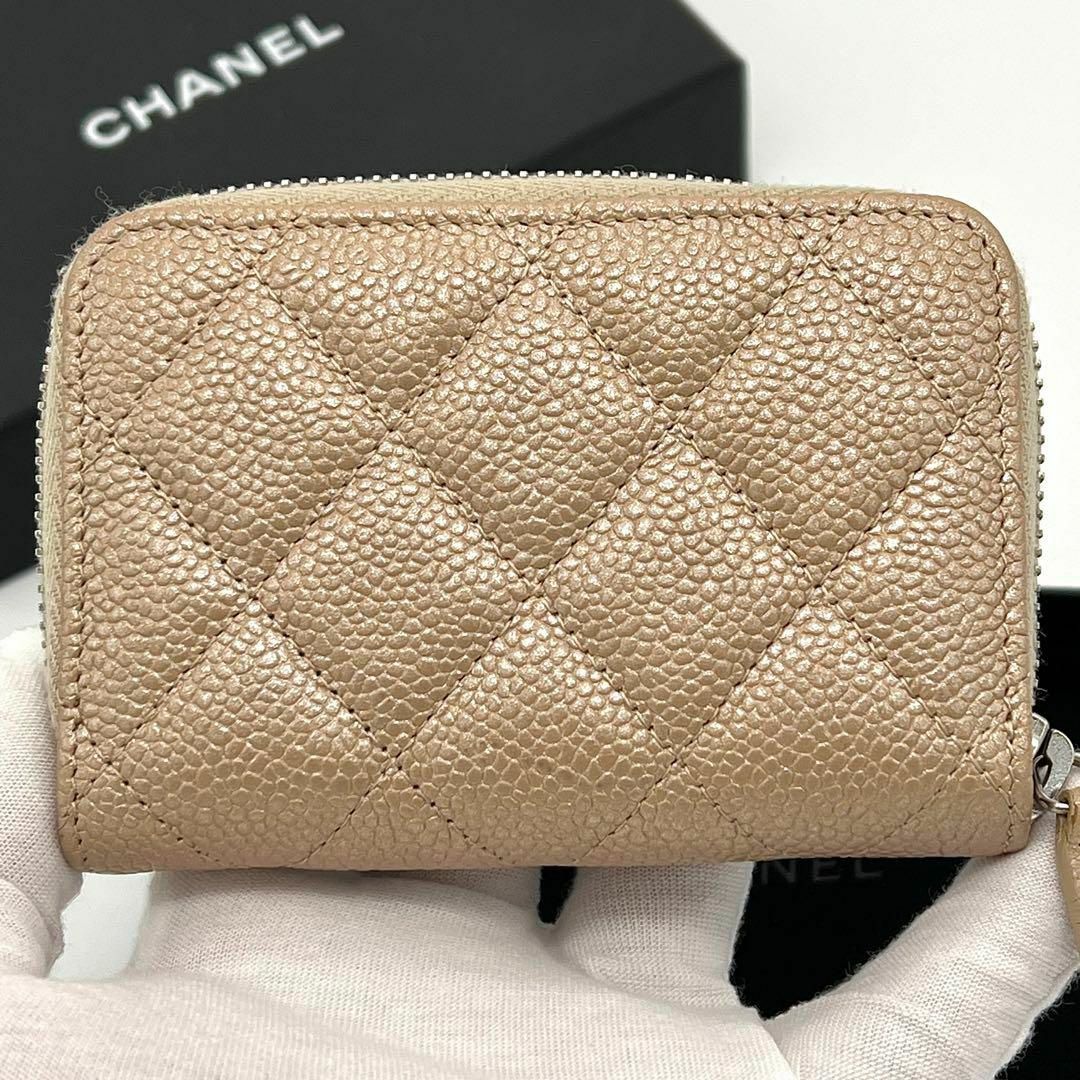 CHANEL(シャネル)の⭐️希少カラー⭐️シャネル マトラッセ ジップ コインパース  キャビアスキン レディースのファッション小物(財布)の商品写真