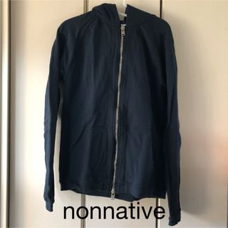 nonnative - 美品☆ノンネイティヴ　ジップアップパーカー