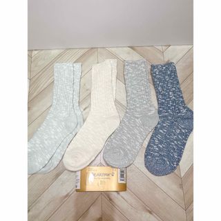 ベアパウ(BEARPAW)のコストコ ベアパウ BEARPAW ソックス レディース 4足組 22〜27cm(ソックス)