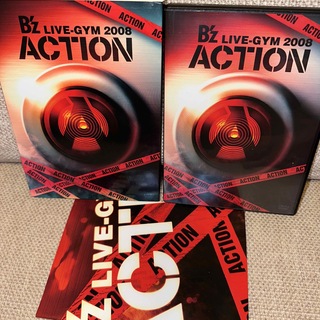 B'z LIVE-GYM 2008-ACTION- <DVD2枚>(ミュージック)