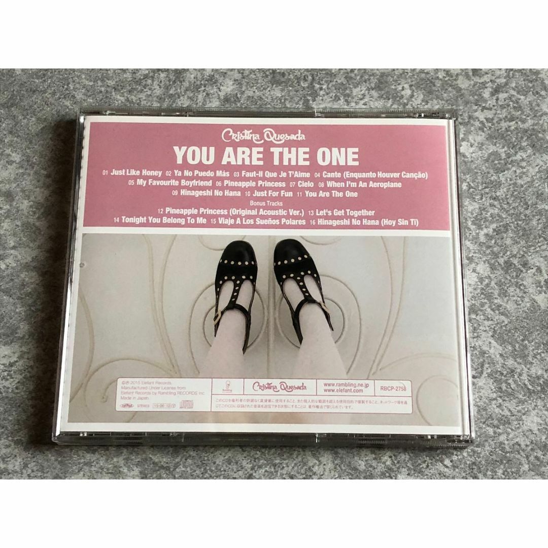 You Are The One –七色の恋の予感-クリスティーナ・ケサダ  CD エンタメ/ホビーのCD(ポップス/ロック(洋楽))の商品写真