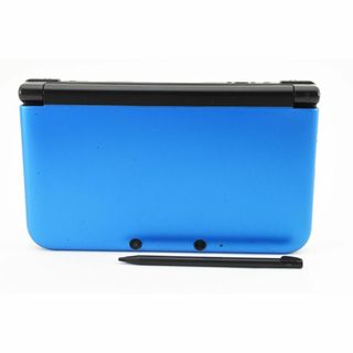 ニンテンドー3DS(ニンテンドー3DS)の【G0328】ニンテンドー3DS LL ブルー×ブラック FW:10.7(携帯用ゲーム機本体)