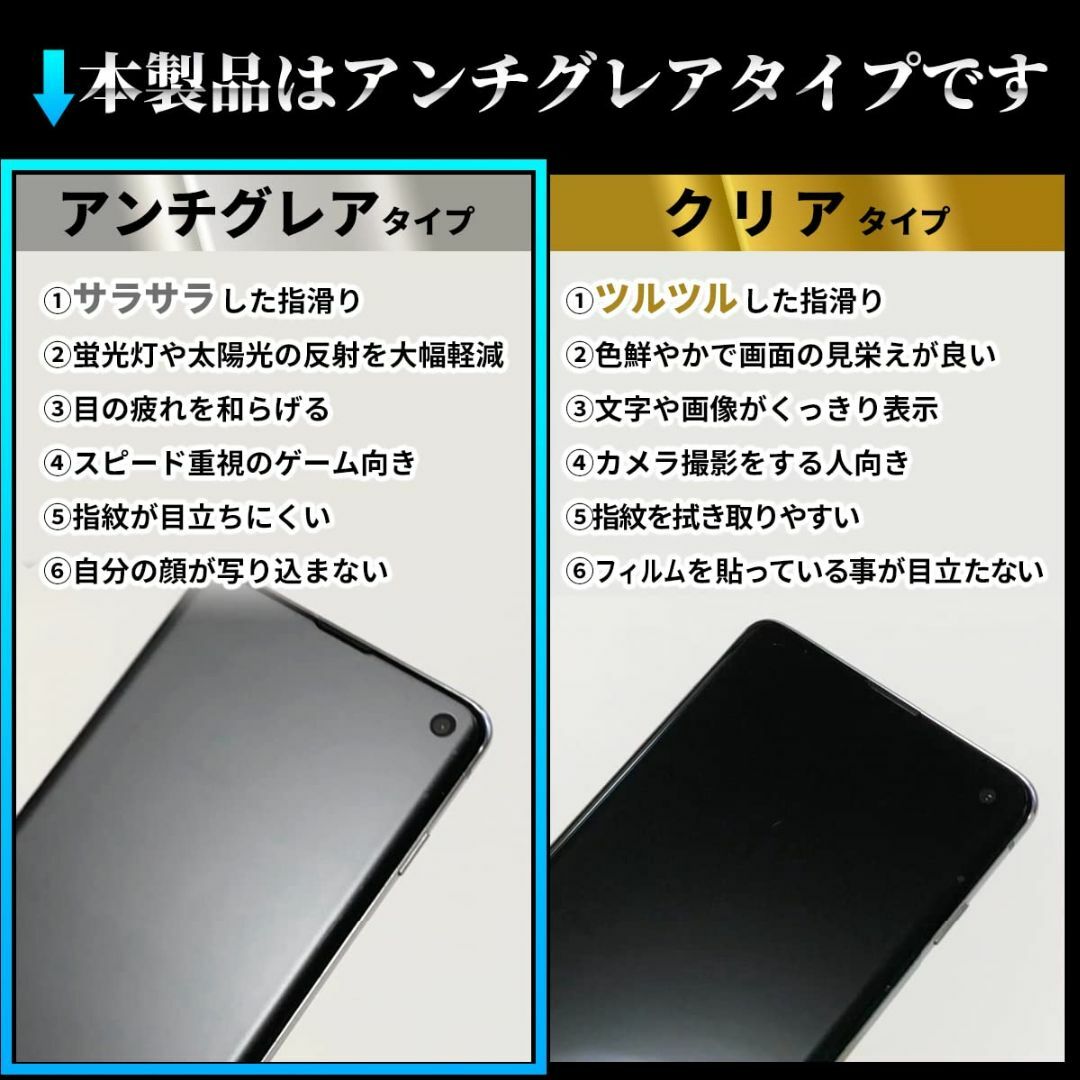 【色:非光沢-アンチグレア_サイズ:S20/S21】Galaxy S20 用 フ スマホ/家電/カメラのスマホアクセサリー(その他)の商品写真