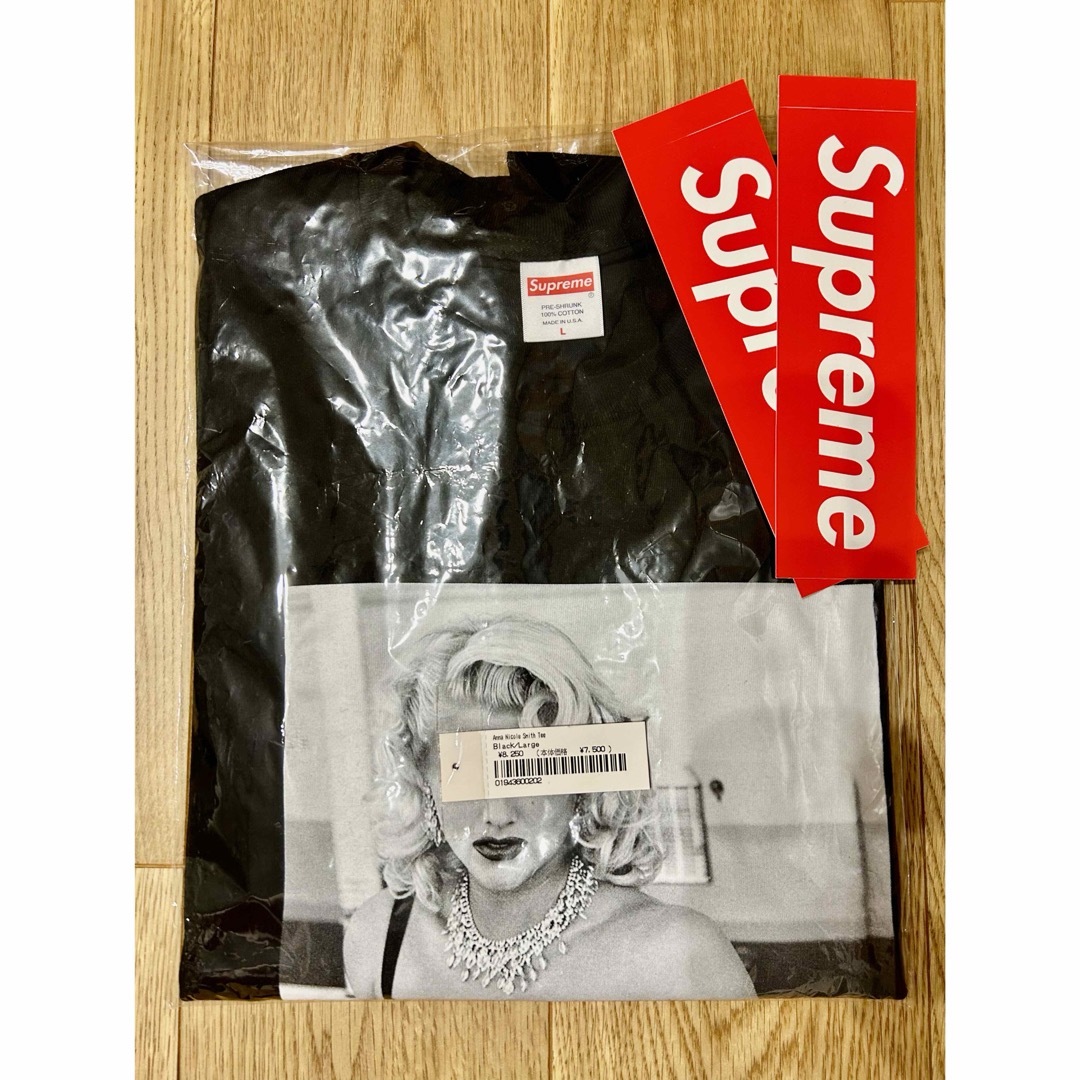 Supreme(シュプリーム)のSupreme Anna Nicole Smith Tee Black L メンズのトップス(Tシャツ/カットソー(半袖/袖なし))の商品写真