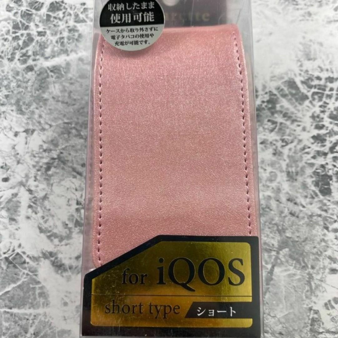 新品 未使用 iQOS アイコス 電子タバコ 上質 高級 ピンク アイコスケース メンズのファッション小物(タバコグッズ)の商品写真