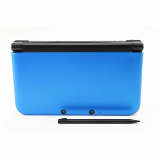 ニンテンドー3DS(ニンテンドー3DS)の【G0332】ニンテンドー3DS LL ブルー×ブラック FW:11.6(携帯用ゲーム機本体)