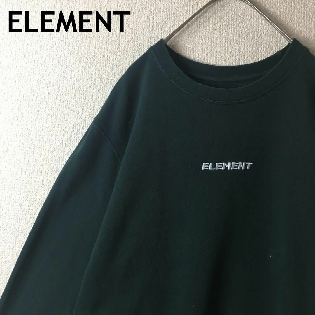 ELEMENT(エレメント)のP1 エレメント　スウェット　トレーナー　ストリート　Mメンズ　刺繍　ゆったり メンズのトップス(スウェット)の商品写真