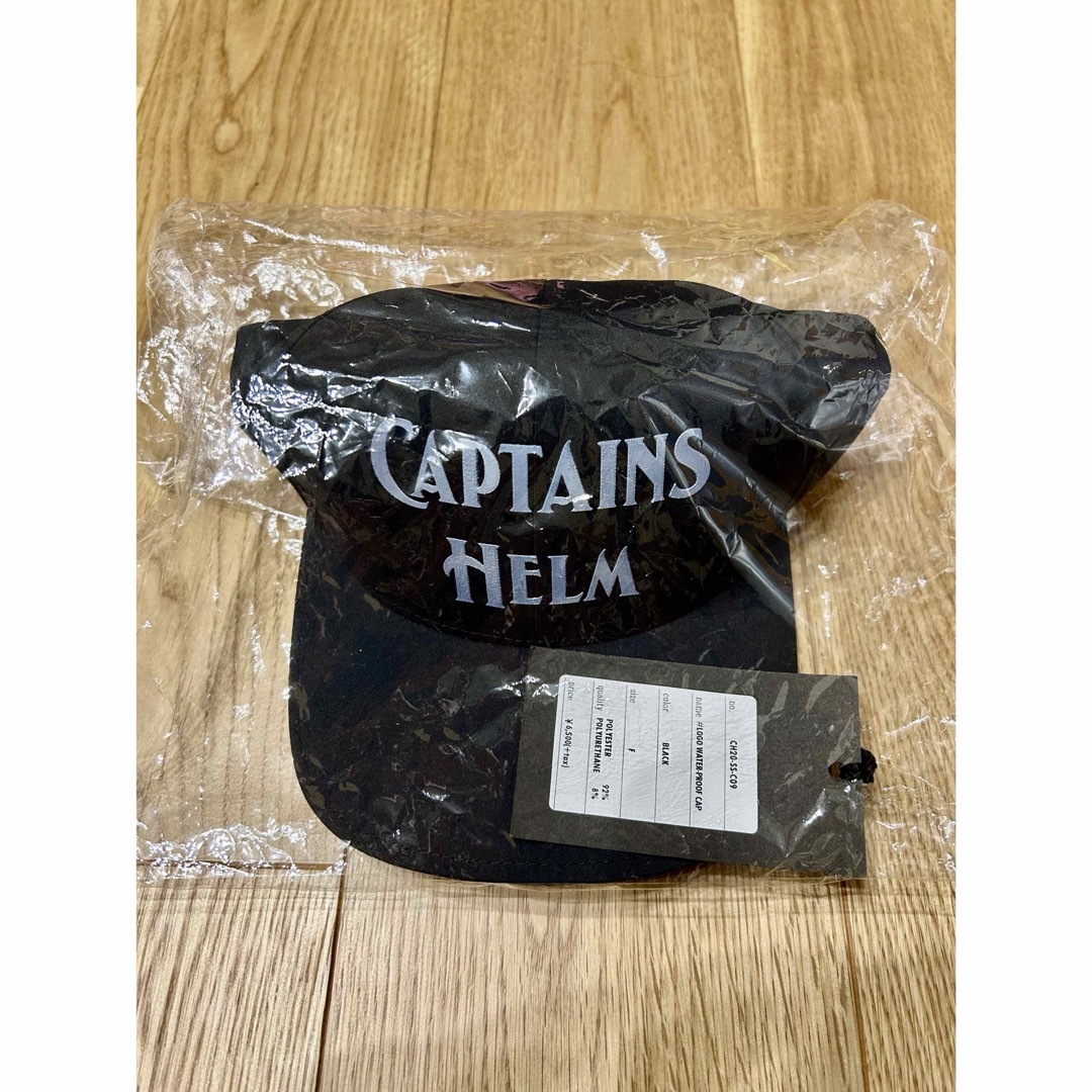 新品　CAPTAINS HELM　LOGO WATER-PROOF CAP メンズの帽子(キャップ)の商品写真