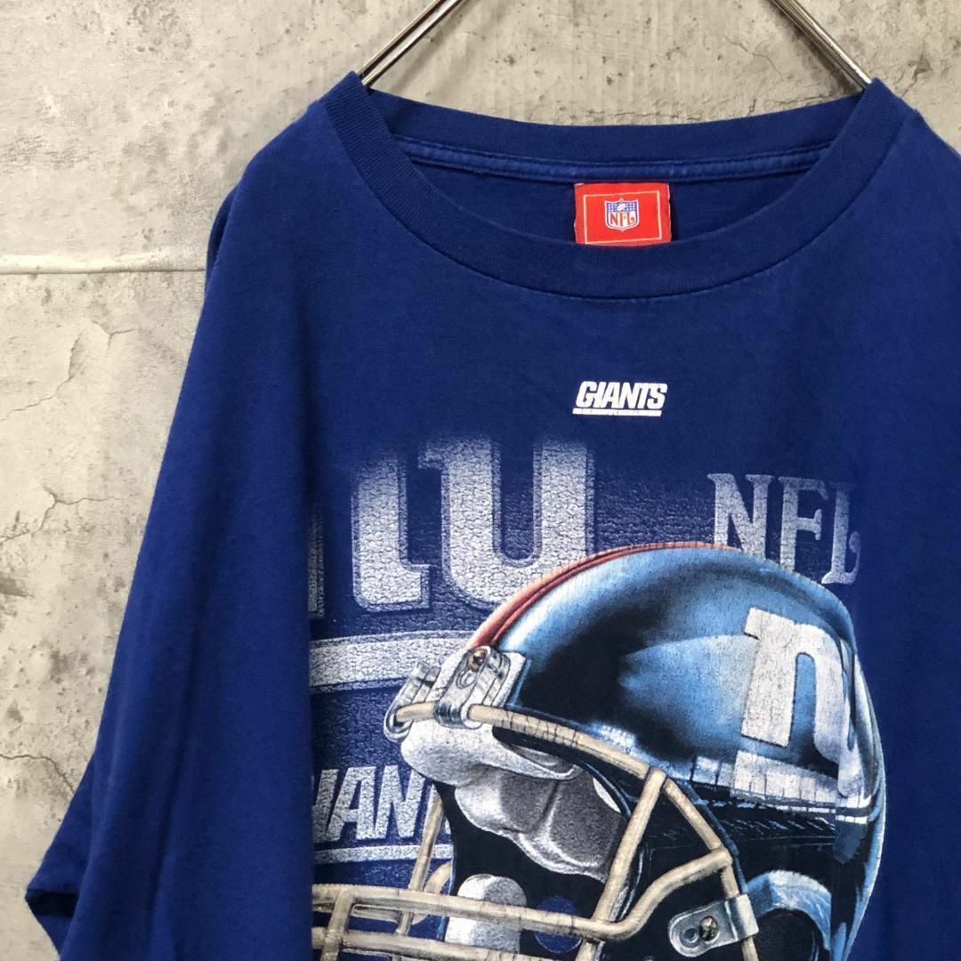 GIANTS フットボール リアルプリント アメリカ古着 Tシャツ メンズのトップス(Tシャツ/カットソー(半袖/袖なし))の商品写真