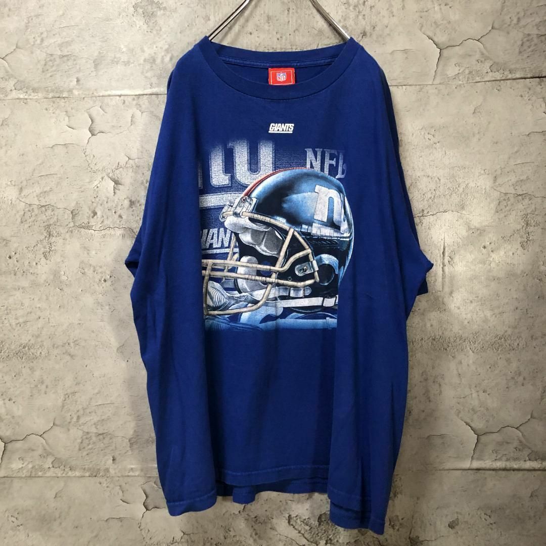 GIANTS フットボール リアルプリント アメリカ古着 Tシャツ メンズのトップス(Tシャツ/カットソー(半袖/袖なし))の商品写真