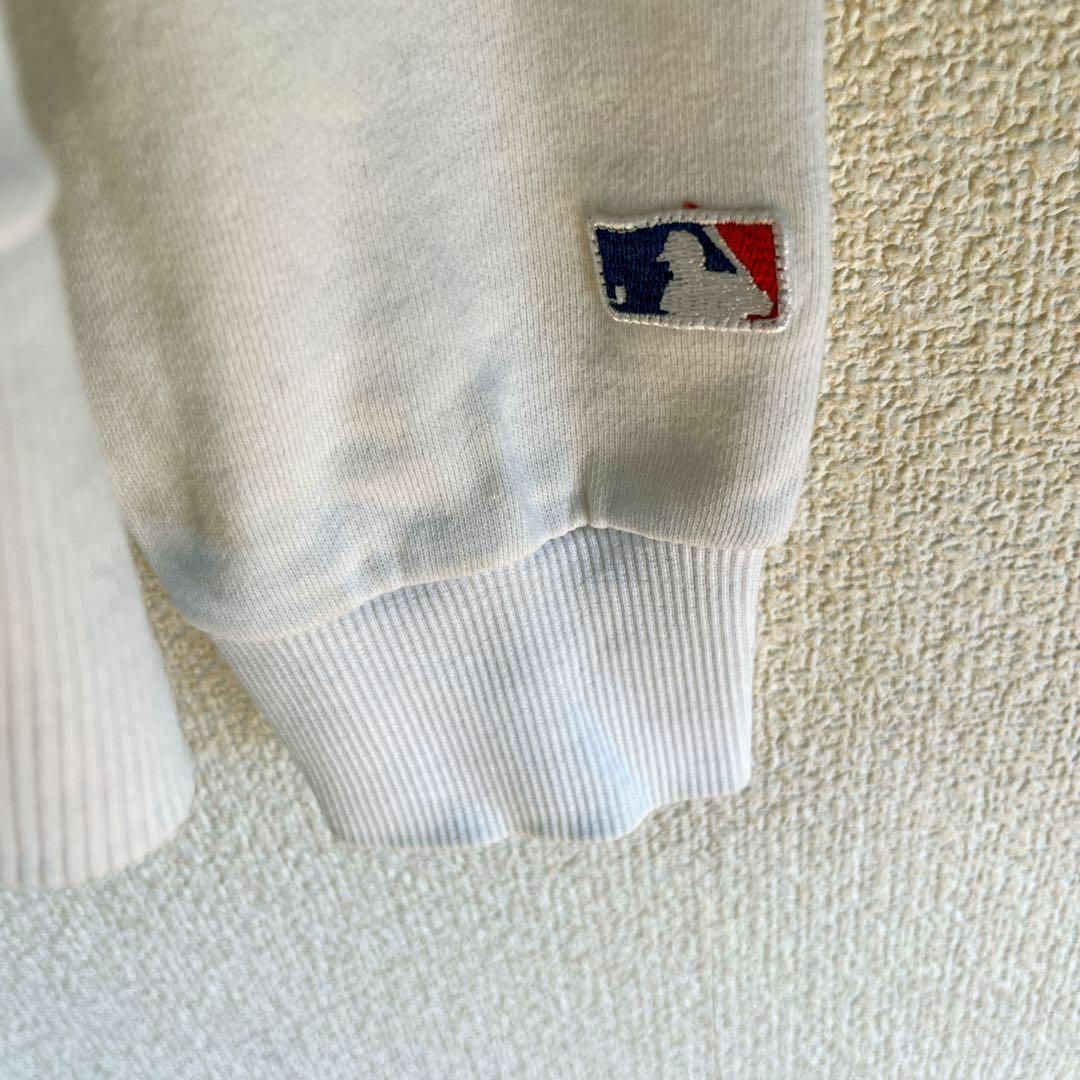MLB(メジャーリーグベースボール)のC1MLB NYヤンキース　スウェットパーカー　刺繍ロゴ　フードロゴLレディース レディースのトップス(カーディガン)の商品写真