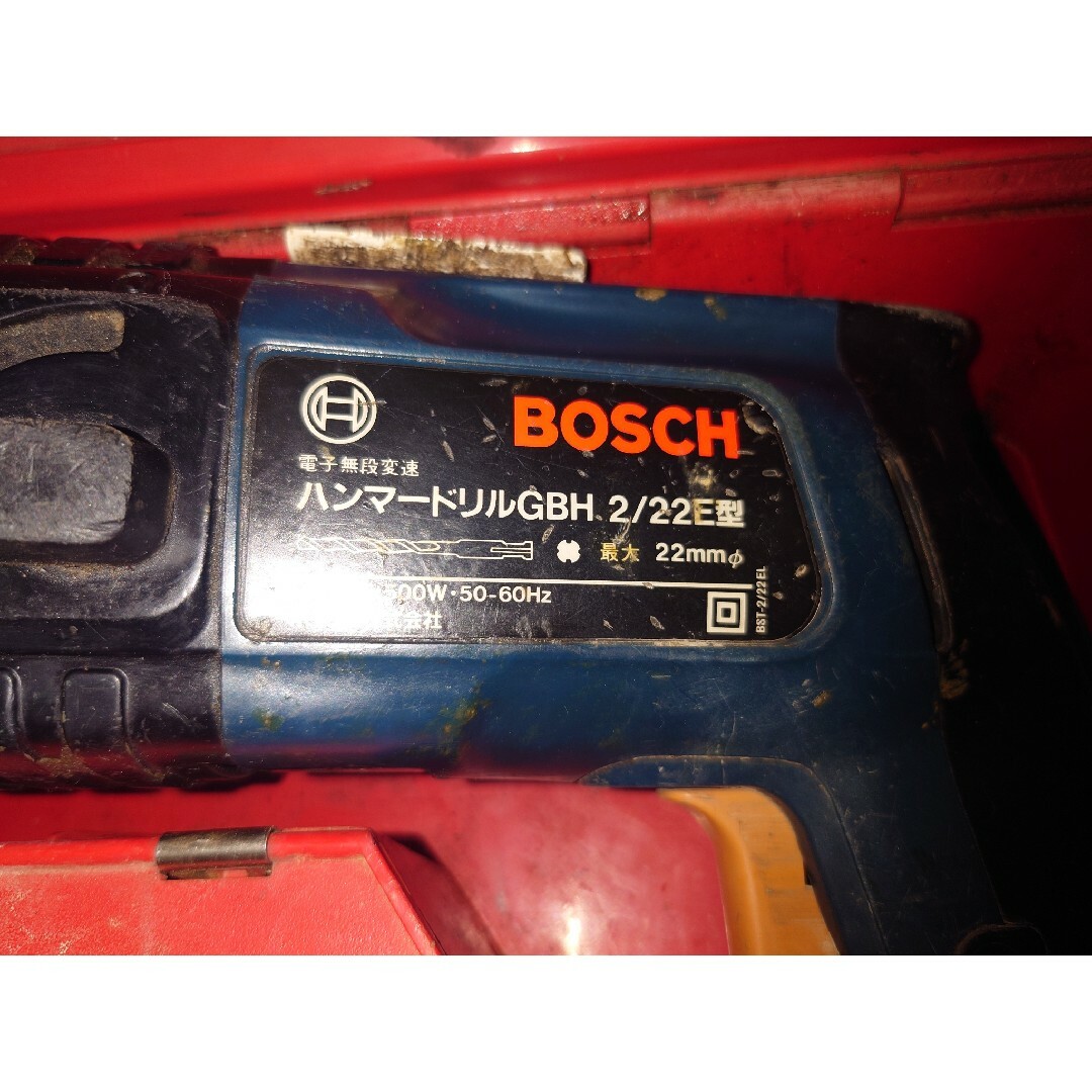 BOSCH(ボッシュ)のBOSCH　電動ハンマードリル　GBH 2/22E型  ジャンク品 その他のその他(その他)の商品写真