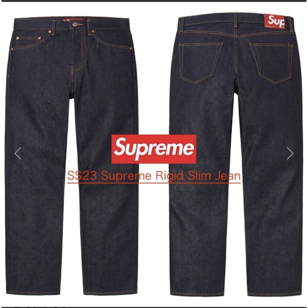 Supreme(シュプリーム)のSupreme Rigid Slim Jeans メンズのパンツ(デニム/ジーンズ)の商品写真