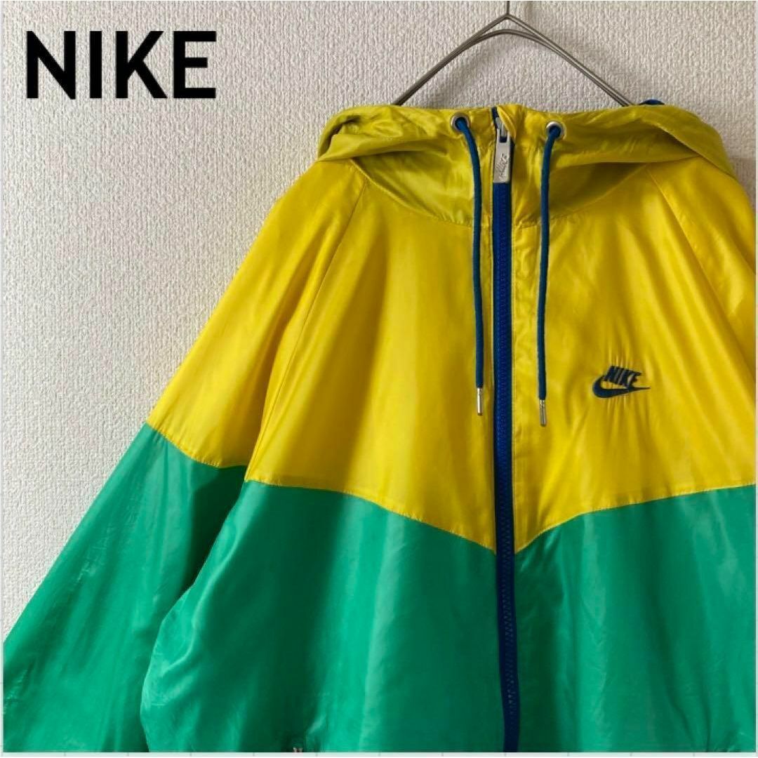 NIKE(ナイキ)のX1NIKE マルチカラージャージ　ジップアップパーカー　アウター　Ｌメンズ メンズのトップス(ジャージ)の商品写真