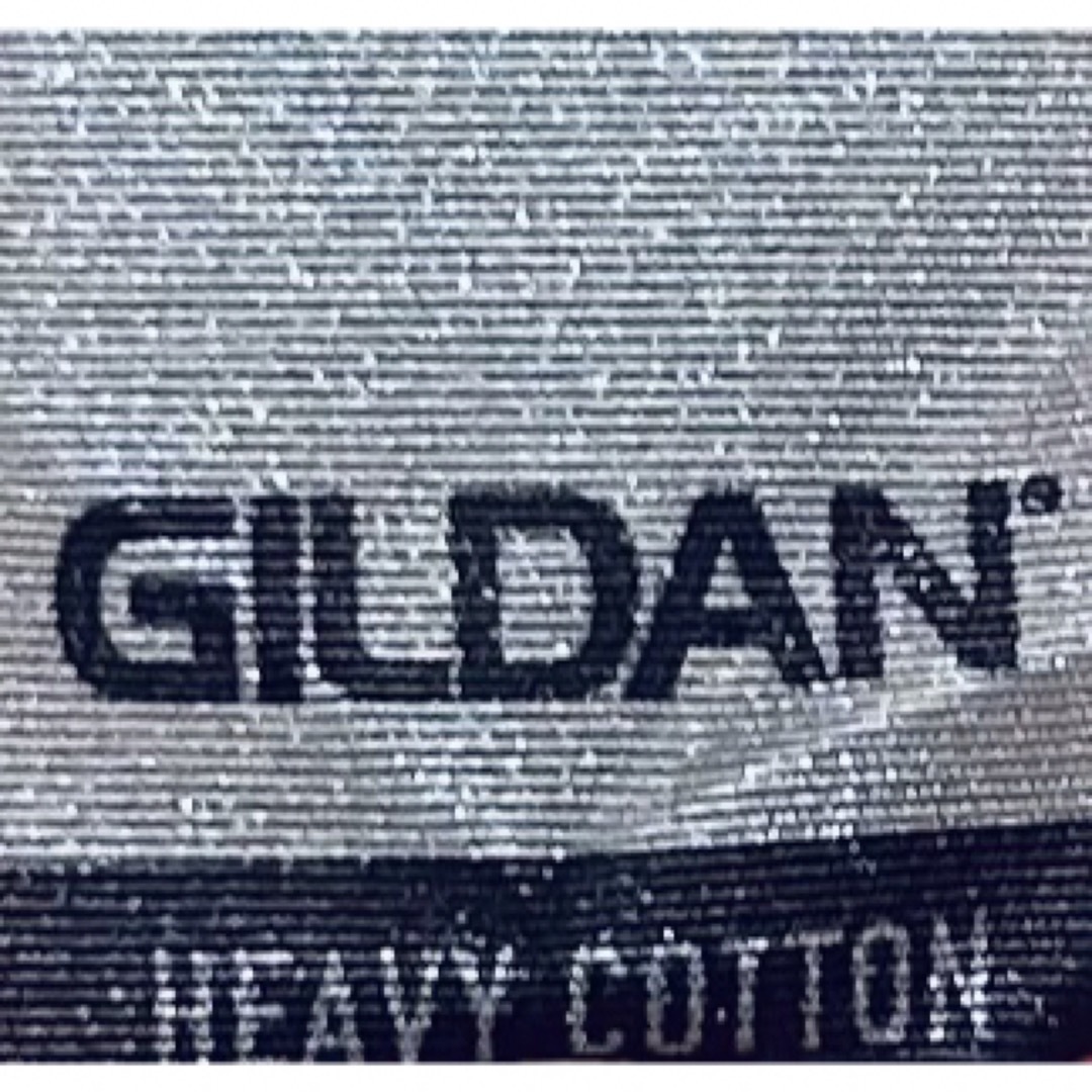 GILDAN(ギルタン)の【US古着】 ヴィンテージ　フロント&バックプリントTシャツ(2XL/オレンジ) メンズのトップス(Tシャツ/カットソー(半袖/袖なし))の商品写真