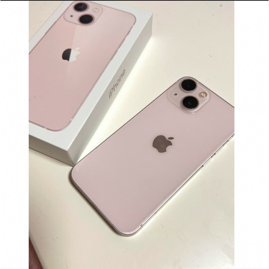 iPhone(アイフォーン)のiPhone13mini 128GB ピンク simフリー スマホ/家電/カメラのスマートフォン/携帯電話(スマートフォン本体)の商品写真