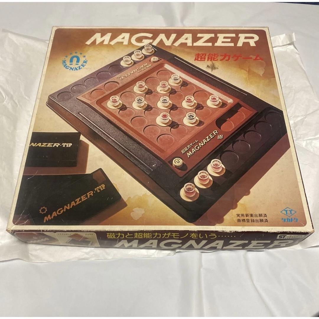 タカトク　MAGNAZER ボードゲーム 超能力ゲーム マグネーザー ビンテージ エンタメ/ホビーのテーブルゲーム/ホビー(その他)の商品写真