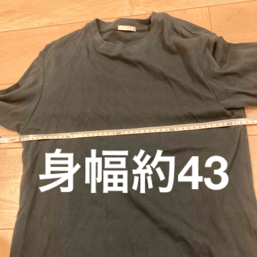 GU(ジーユー)の●ジーユー●メンズS●緑●ロンT メンズのトップス(Tシャツ/カットソー(七分/長袖))の商品写真