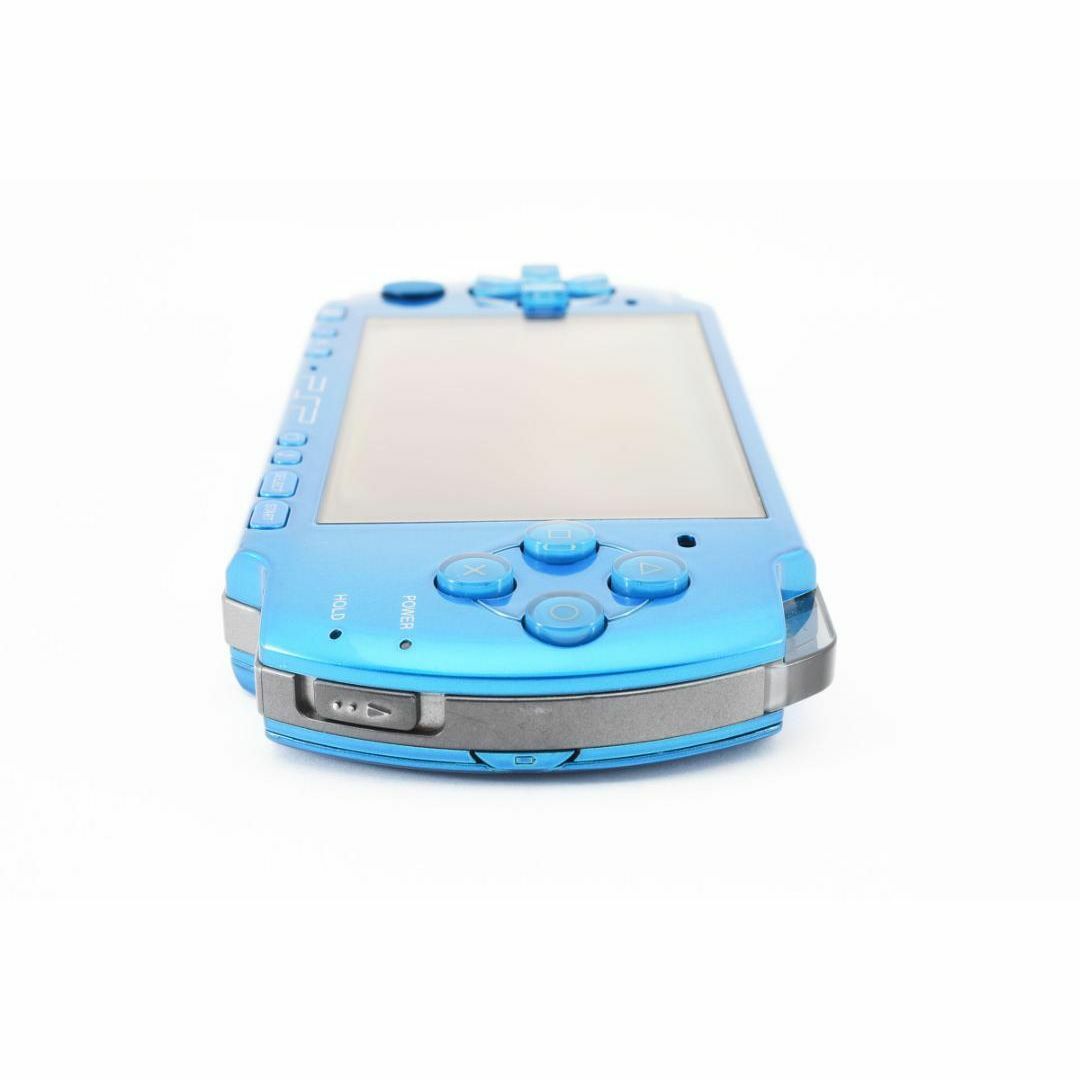 PlayStation Portable(プレイステーションポータブル)の【G0341】完品 美品 PSポータブル PSP3000 バイブラントブルー エンタメ/ホビーのゲームソフト/ゲーム機本体(携帯用ゲーム機本体)の商品写真