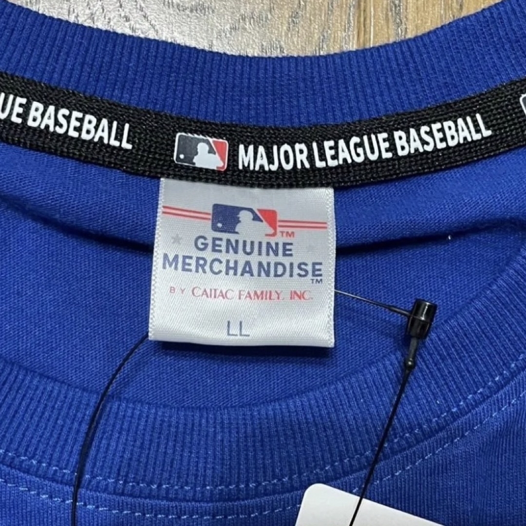 MLB(メジャーリーグベースボール)の【送料無料・匿名発送】MLB ロサンゼルス　ドジャース　半袖Ｔシャツ　LL スポーツ/アウトドアの野球(応援グッズ)の商品写真