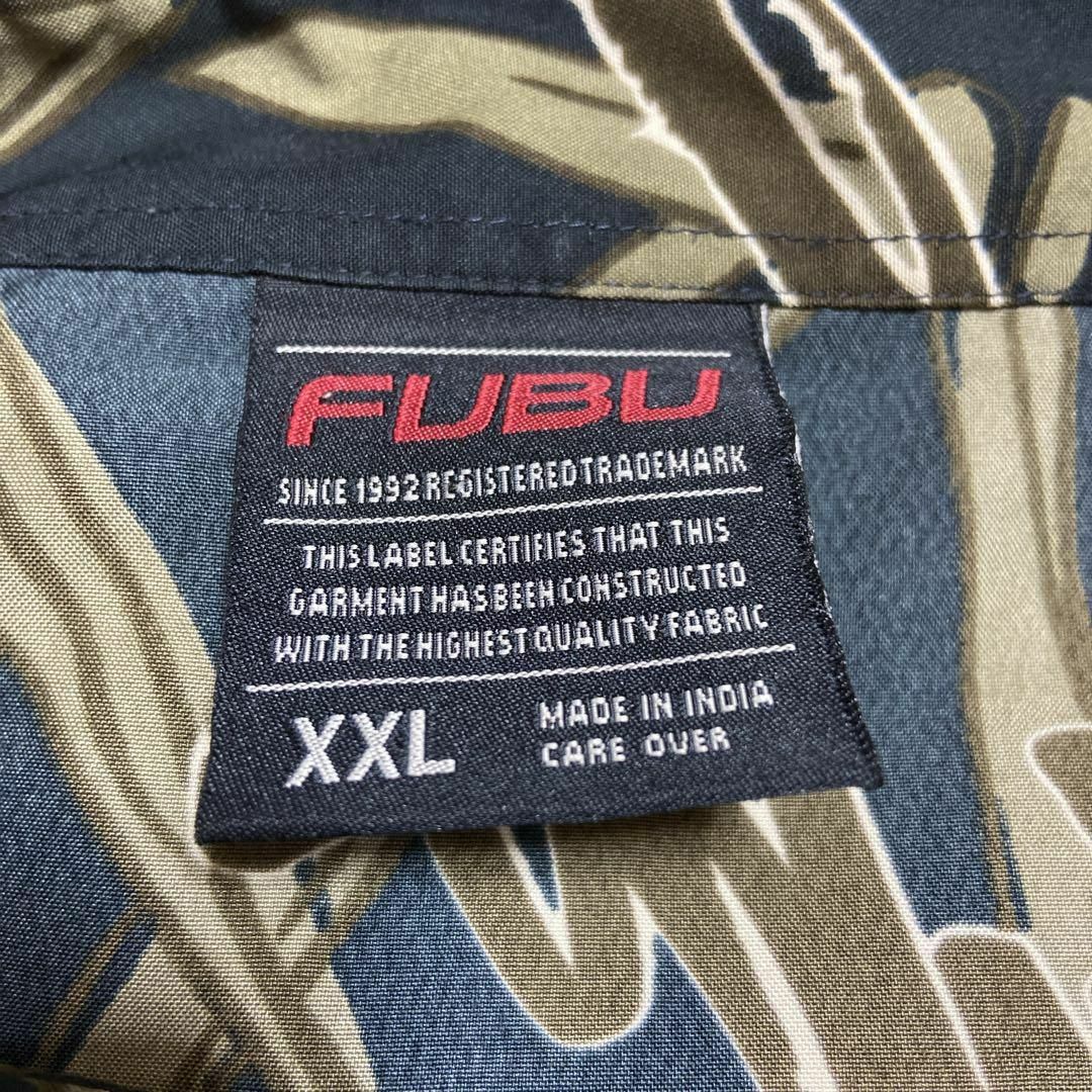 FUBU(フブ)の【オーバーサイズ、あまり見ない総柄シャツ◎】FUBUヒップホップB系古着XXL メンズのトップス(シャツ)の商品写真