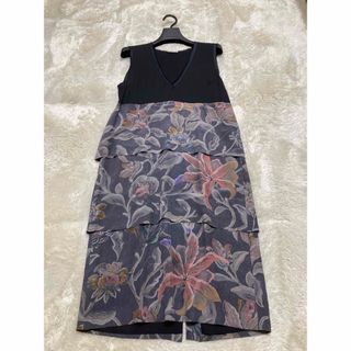 ドリスヴァンノッテン(DRIES VAN NOTEN)のドリスヴァンノッテン　シルクワンピース(ロングワンピース/マキシワンピース)