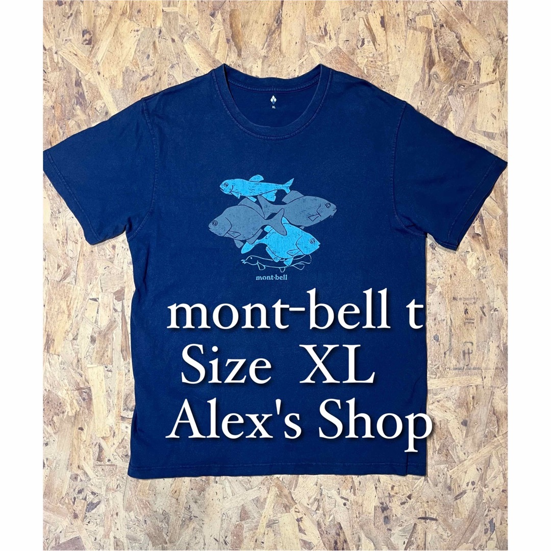 mont bell(モンベル)のモンベル　ペアスキンコットン T リバーフィッシュ メンズのトップス(Tシャツ/カットソー(半袖/袖なし))の商品写真