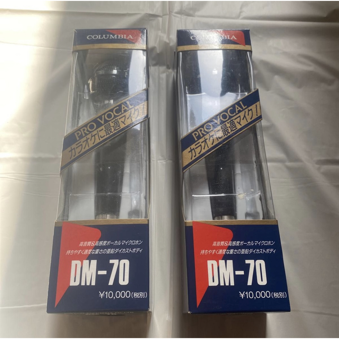 COLUMBIA DM-70 美品　動作未確認　マイク　歌唱マイク 楽器のレコーディング/PA機器(マイク)の商品写真