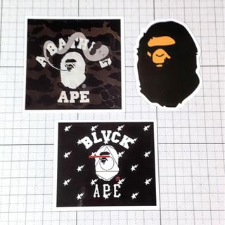 A BATHING APE - 1 A BATHING APE エイプ ステッカー3枚セット