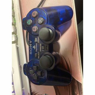 動作OKSONY　PS2　DUALSHOCK2　超美品（オーシャンブルー)(その他)