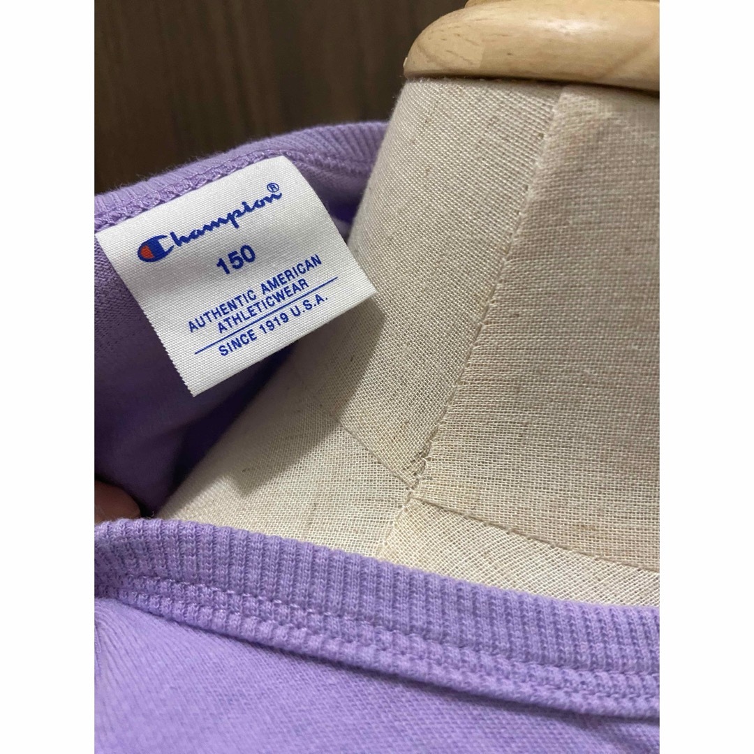 Champion(チャンピオン)のチャンピオン　ショートスリーブチュニックTシャツ 150 キッズ/ベビー/マタニティのキッズ服女の子用(90cm~)(ワンピース)の商品写真