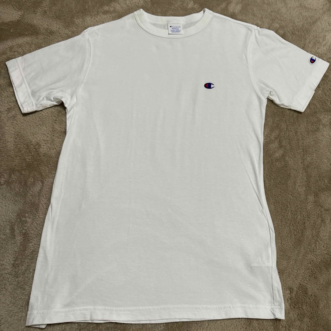 Champion(チャンピオン)のTシャツ　チャンピオン　ミディアム　白 メンズのトップス(Tシャツ/カットソー(半袖/袖なし))の商品写真