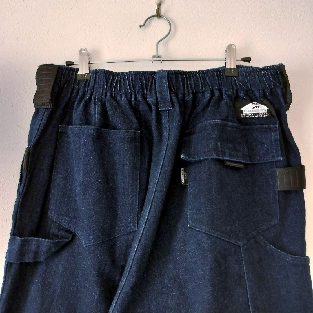 grn(ジーアールエヌ)のgrn PAINTER EGG-PANTS ペインターエッグパンツ Ｌ メンズのパンツ(デニム/ジーンズ)の商品写真